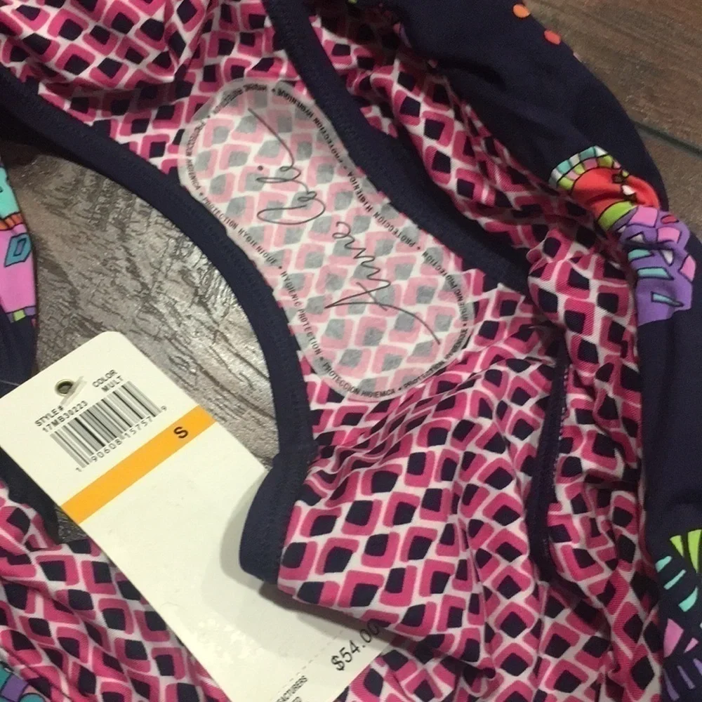 NWT Anne Cole signature Flower  bottom swim